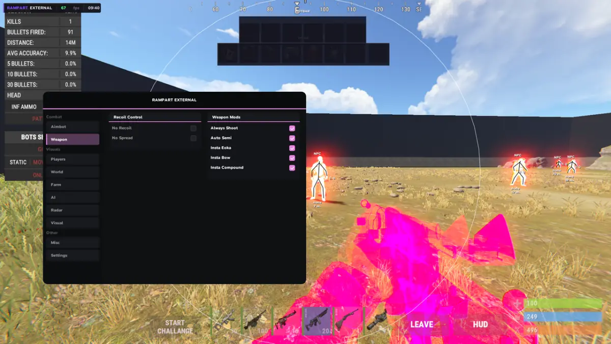 Rampart — Rust screenshot 1